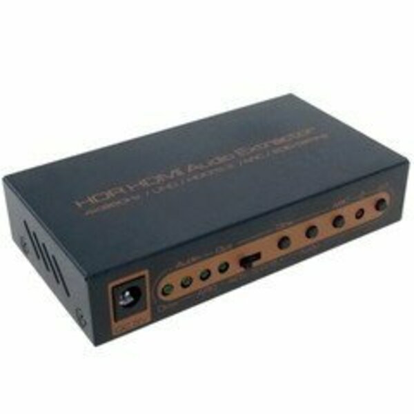 Swe-Tech 3C HDMI Audio Extractor Toslink S/PDIF, Coaxial Audio, RCA Audio L/R - 4K / 60Hz FWT41V2-00100